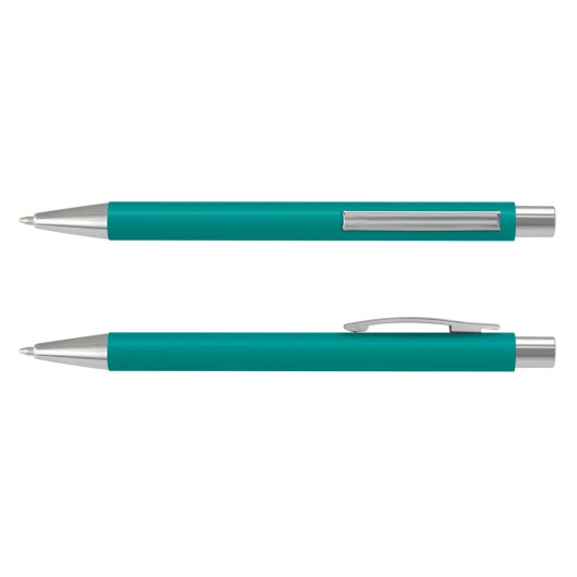 Unley Soft Touch Pens Teal